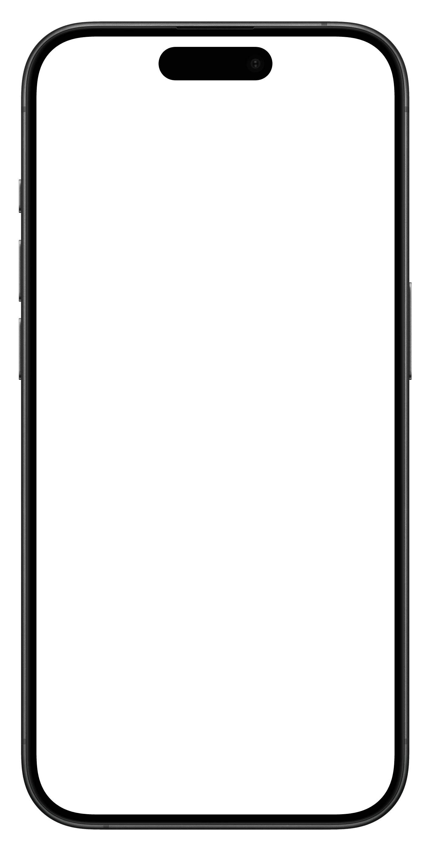 Cadre de téléphone de face